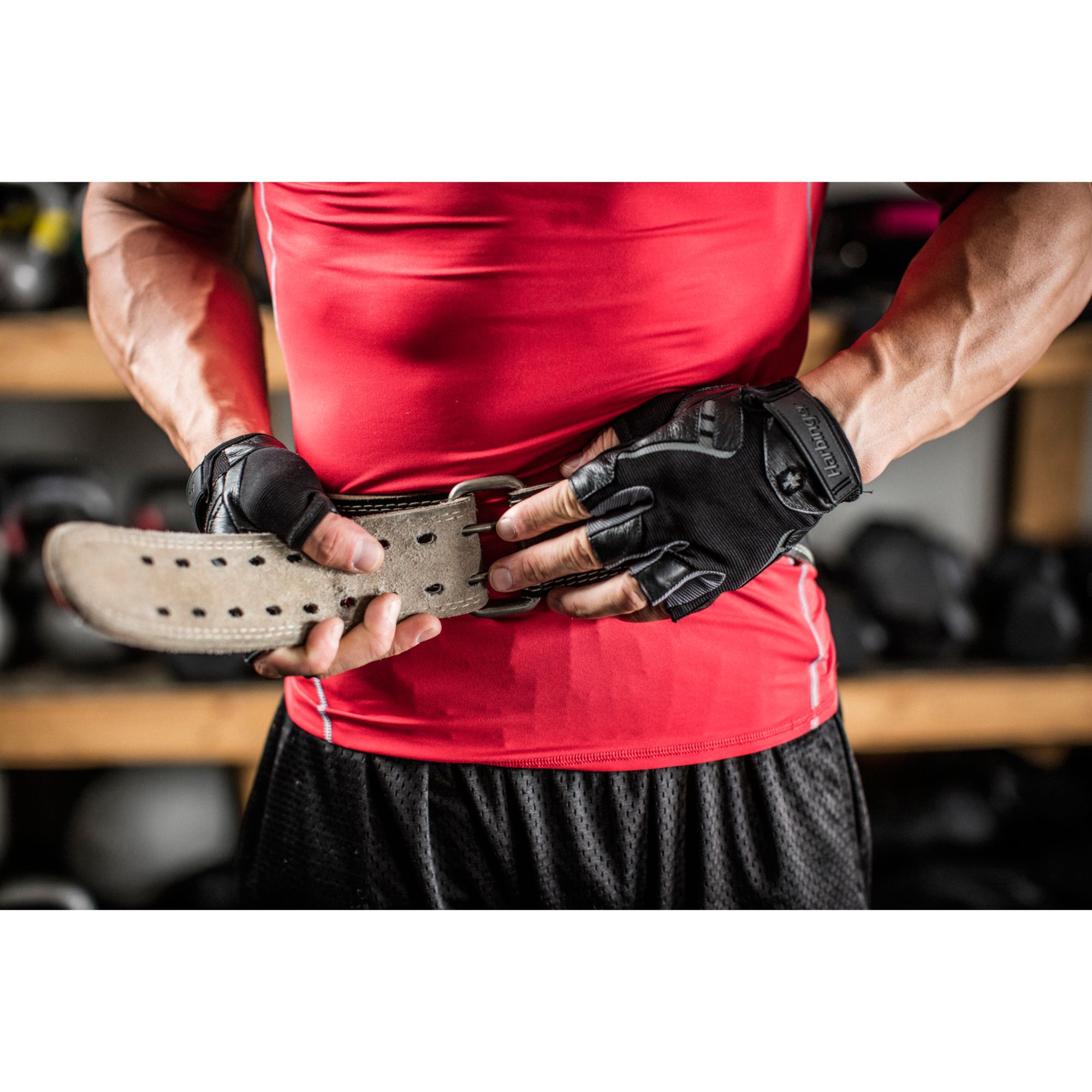 Harbinger 6'' Padded Leather Belt product image