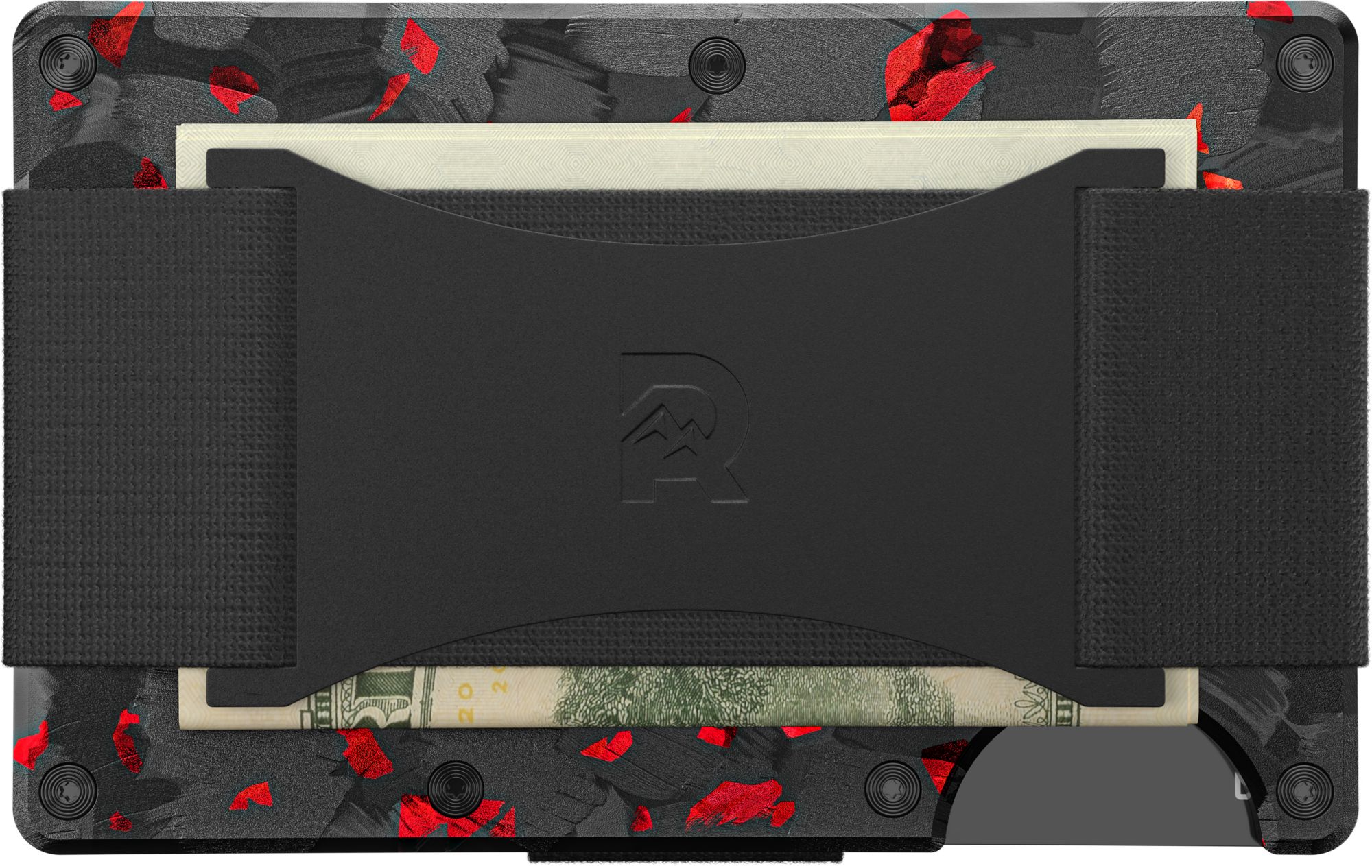 Ridge Wallet Forged Ember Wallet with Cash Strap and Money Clip product image