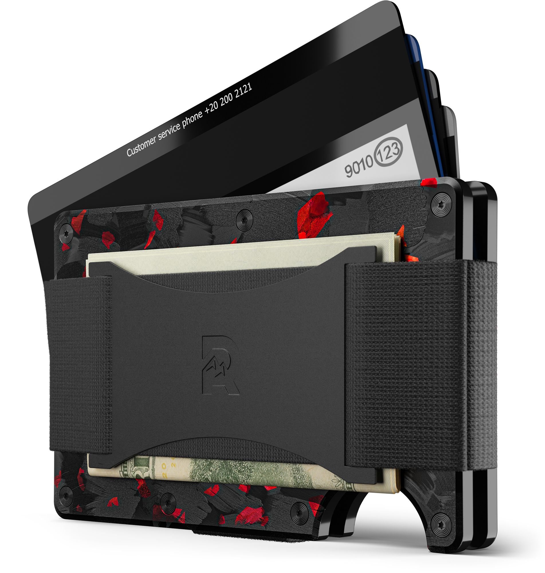 Ridge Wallet Forged Ember Wallet with Cash Strap and Money Clip product image