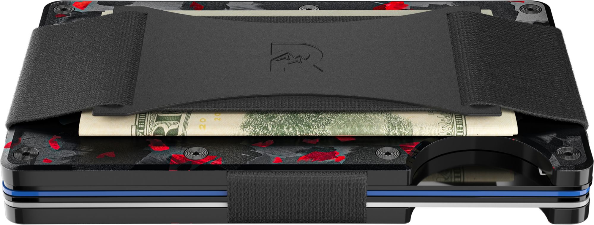 Ridge Wallet Forged Ember Wallet with Cash Strap and Money Clip product image