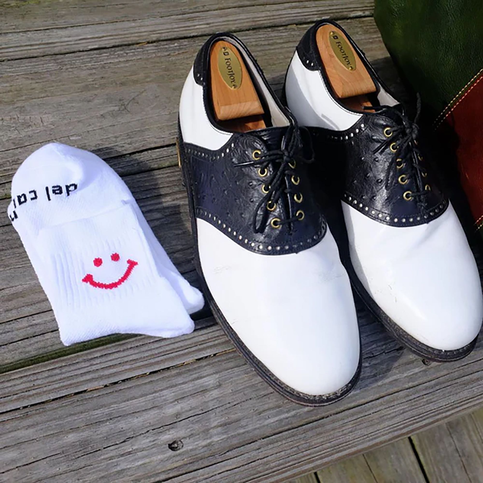 Del Campo Golf Smiley Golf Sock product image