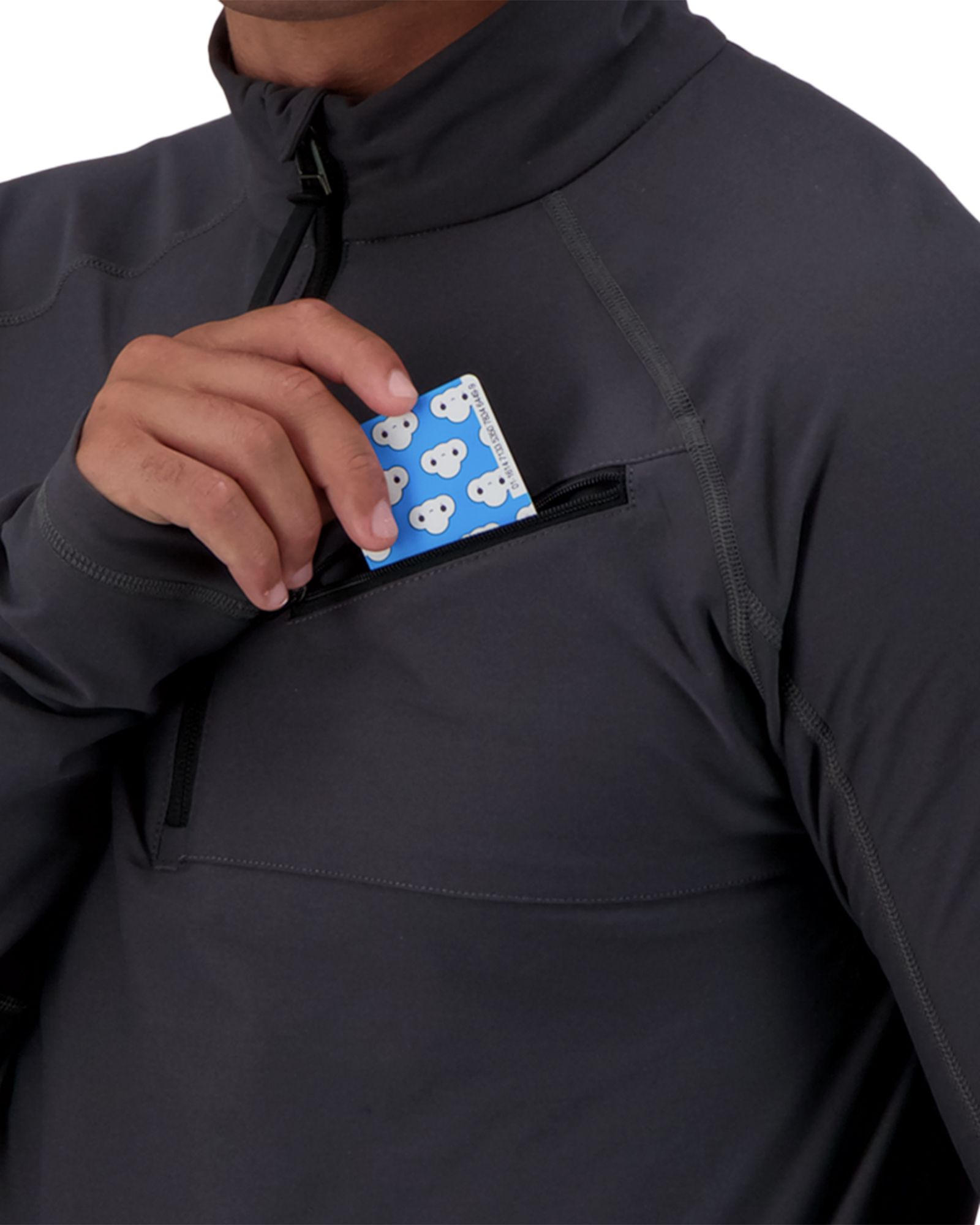 Obermeyer Men's Flex 1/4 Zip Baselayer Top product image