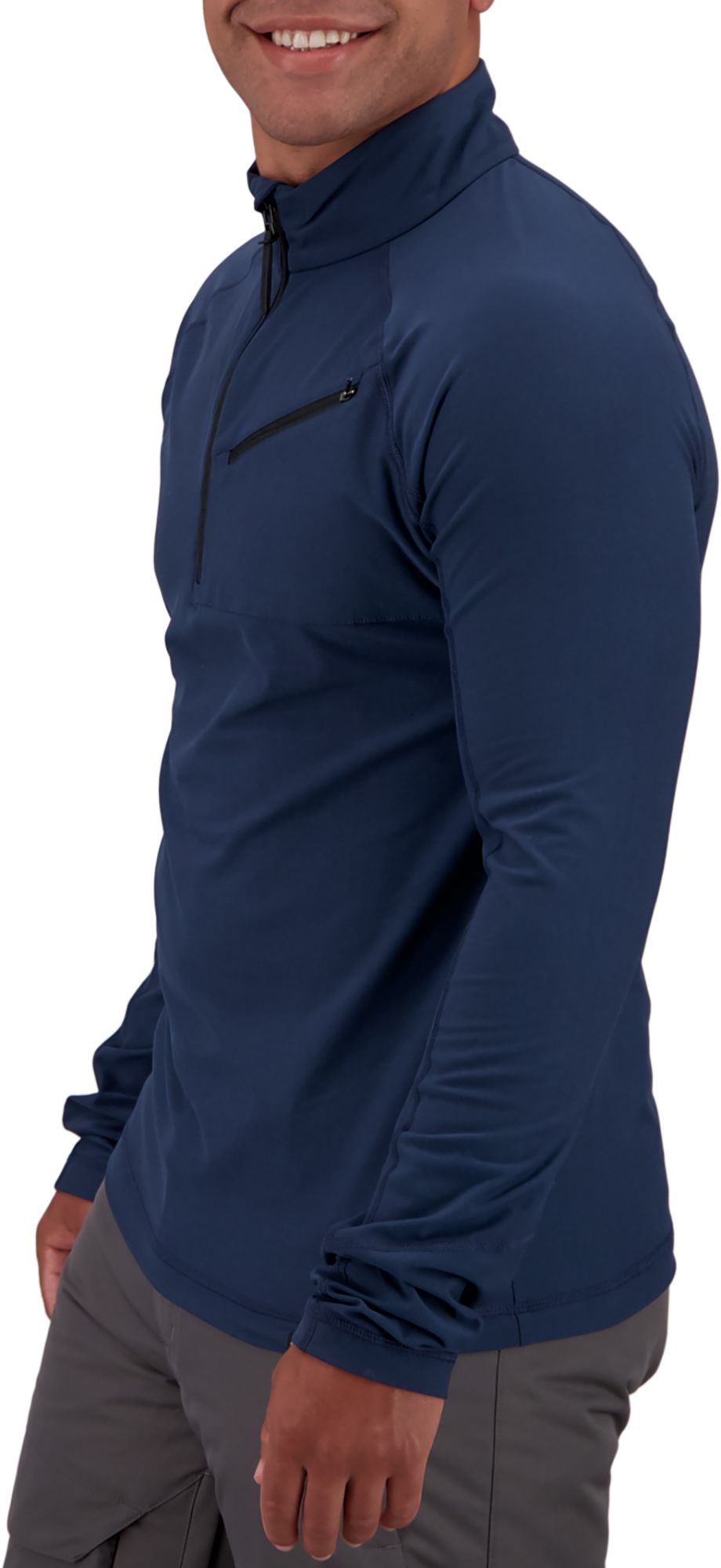 Obermeyer Men's Flex 1/4 Zip Baselayer Top