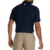 FootJoy Men's Golf Bag Print Lisle Golf Shirt product image