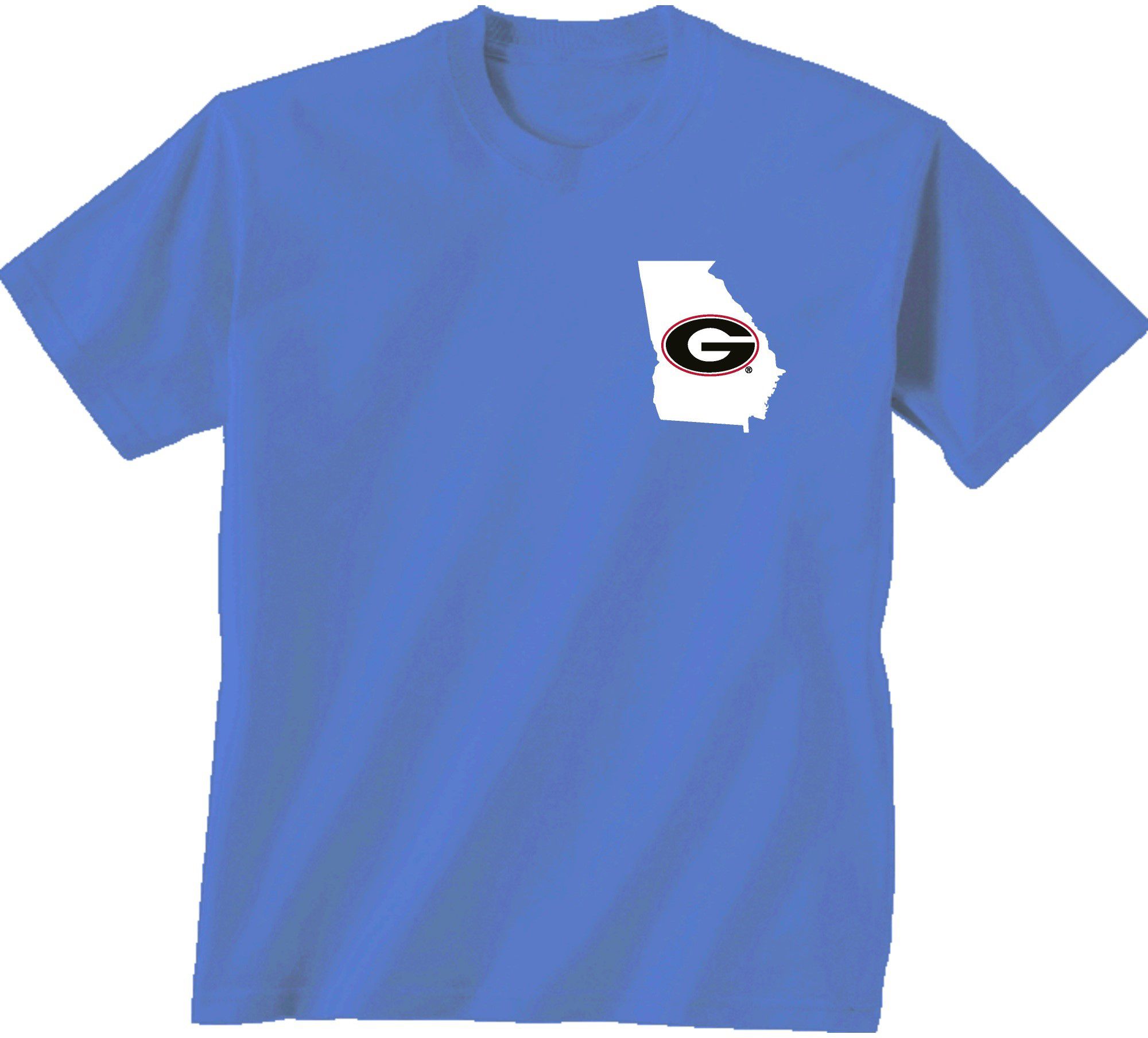 New World Graphics Men's Georgia Bulldogs Blue Americana T-Shirt product image