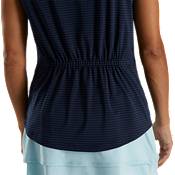 FootJoy Women's Cap Sleeve Tonal Stripe Golf Polo product image