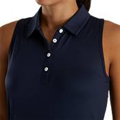 FootJoy Women's Sleeveless Ribbed Golf Polo product image