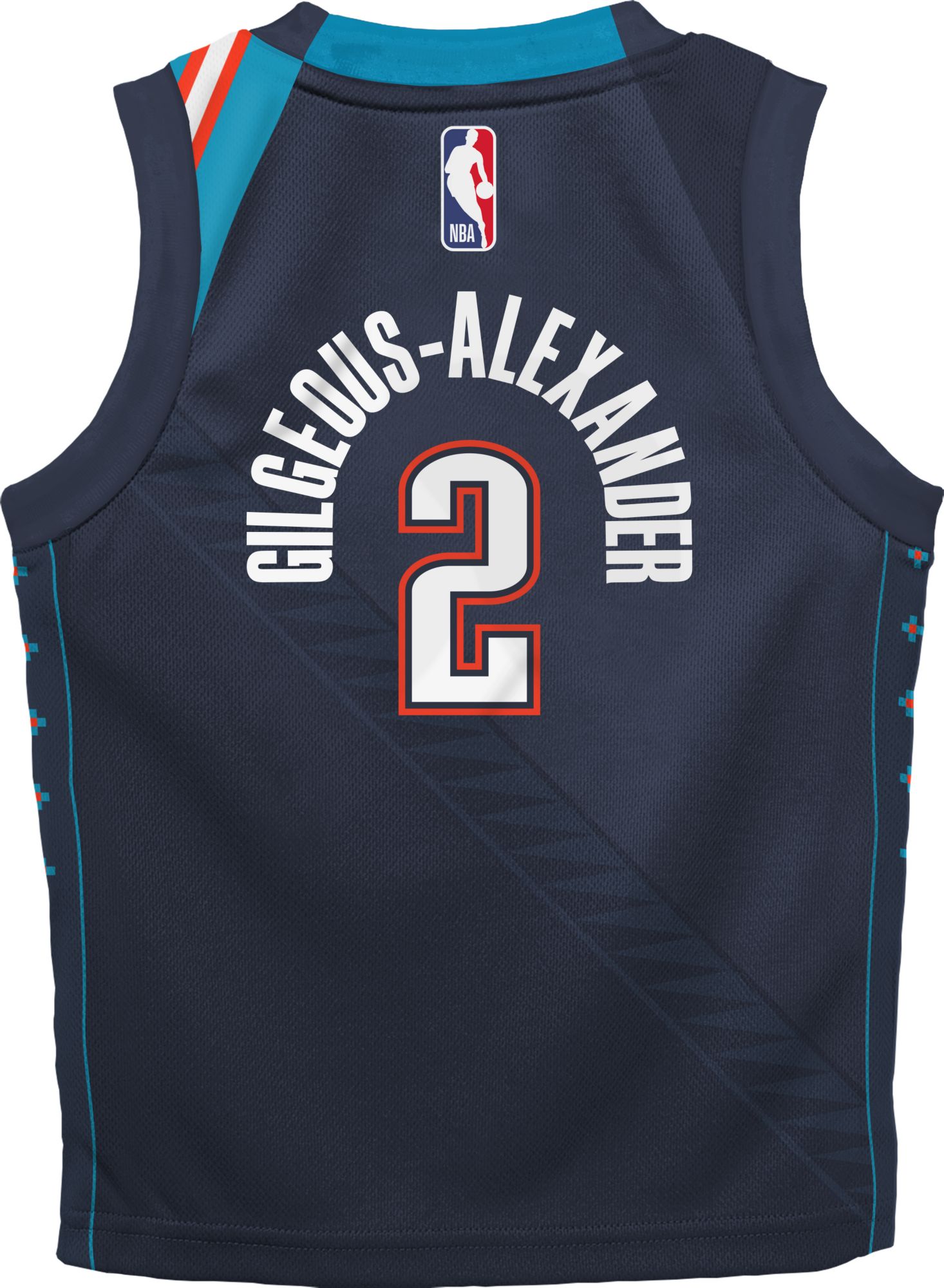 Nike Little Kids' 2025-26 City Edition Oklahoma City Thunder Shai Gilgeous-Alexander #2 Swingman Jersey product image