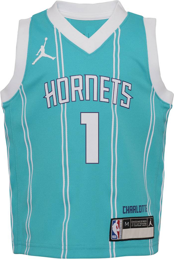 Nike Youth 2022-23 City Edition Charlotte Hornets Terry Rozier #3 Black  Dri-FIT Swingman Jersey