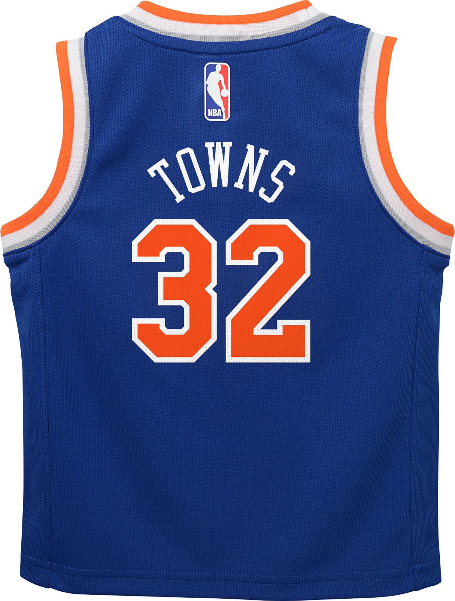 Nike Kids' New York Knicks Karl-Anthony Towns #32 Blue Icon Replica Jersey product image