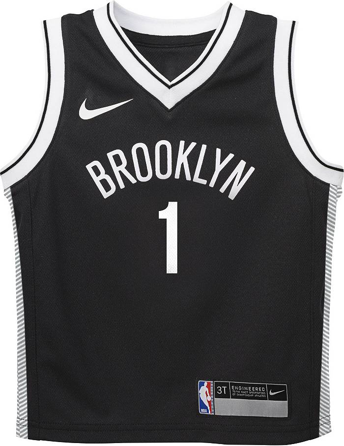 Nike Youth Brooklyn Nets Mikal Bridges #1 Swingman Statement