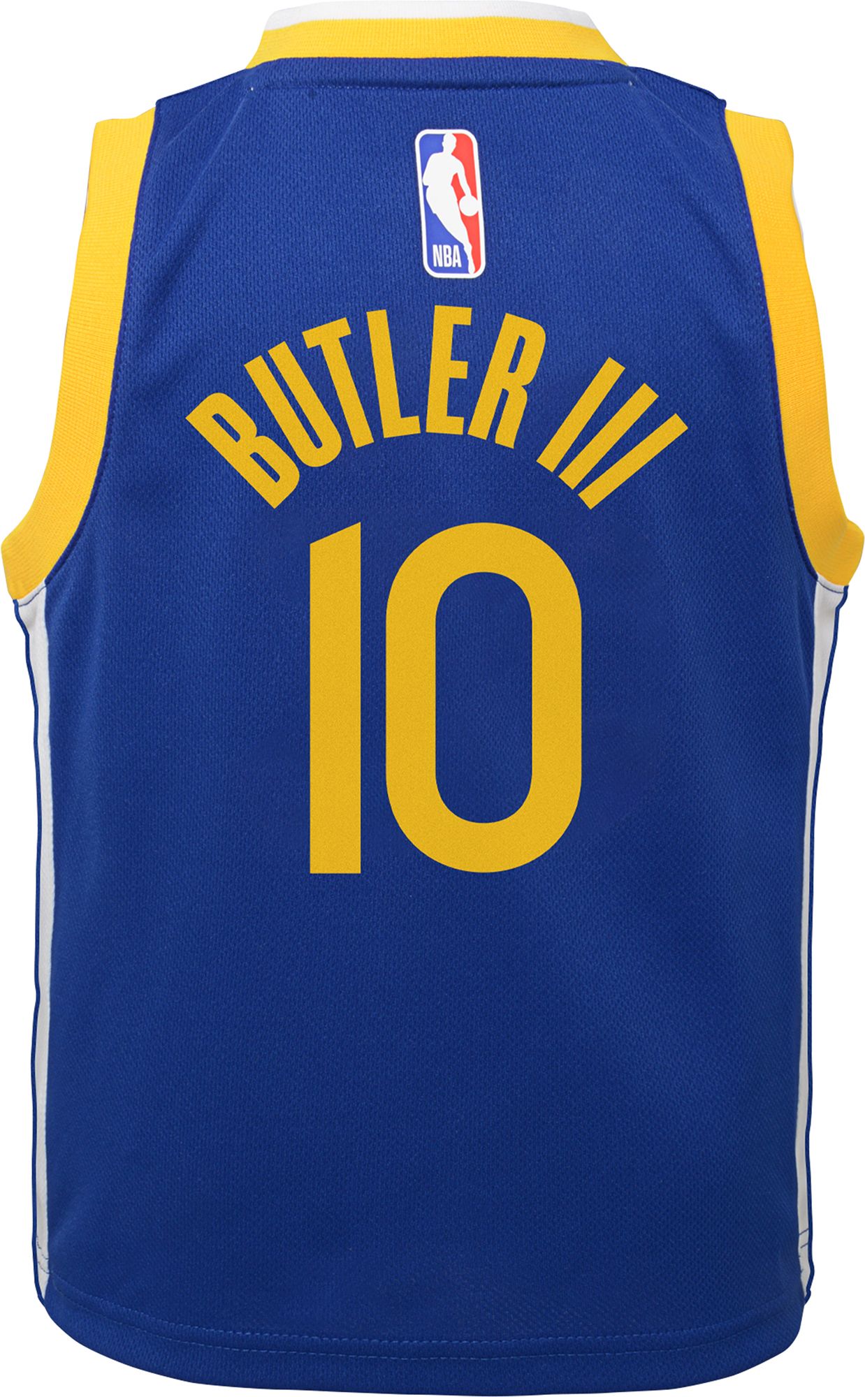 Nike Little Kids' Golden State Warriors Jimmy Butler #10 Blue Swingman Icon Jersey product image