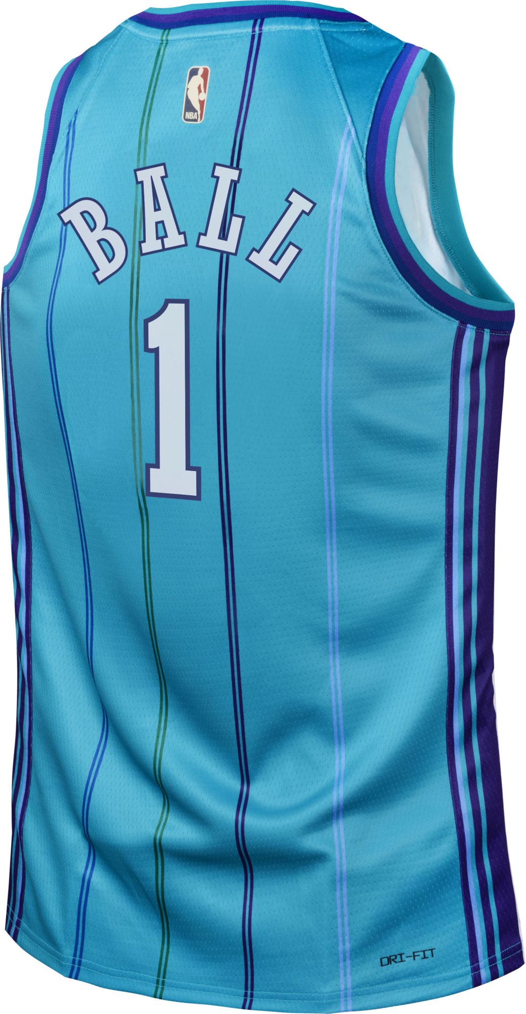 Nike Youth Charlotte Hornets LaMelo Ball #2 Hardwood Classic Swingman Jersey