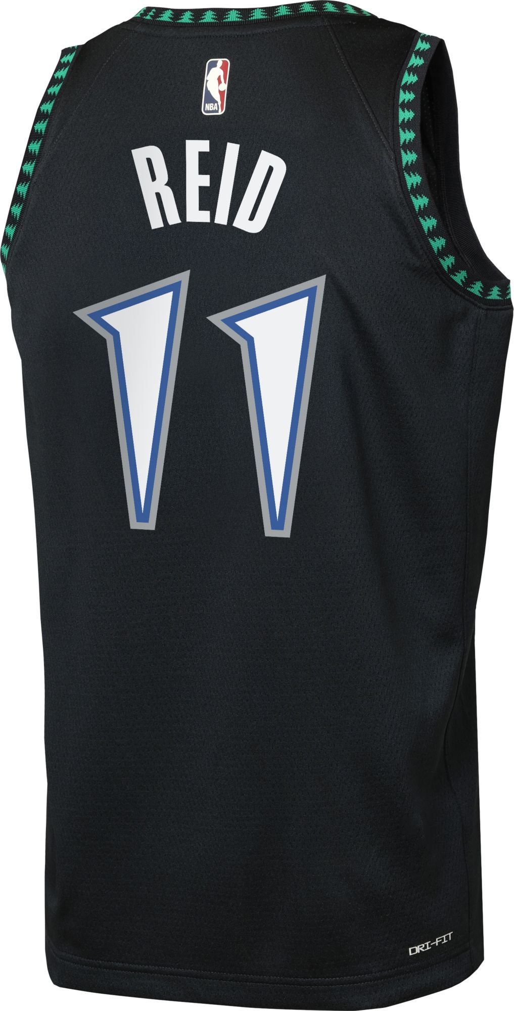 Nike Youth Minnesota Timberwolves Naz Reid #11 Black Swingman Hardwood Classics Jersey product image