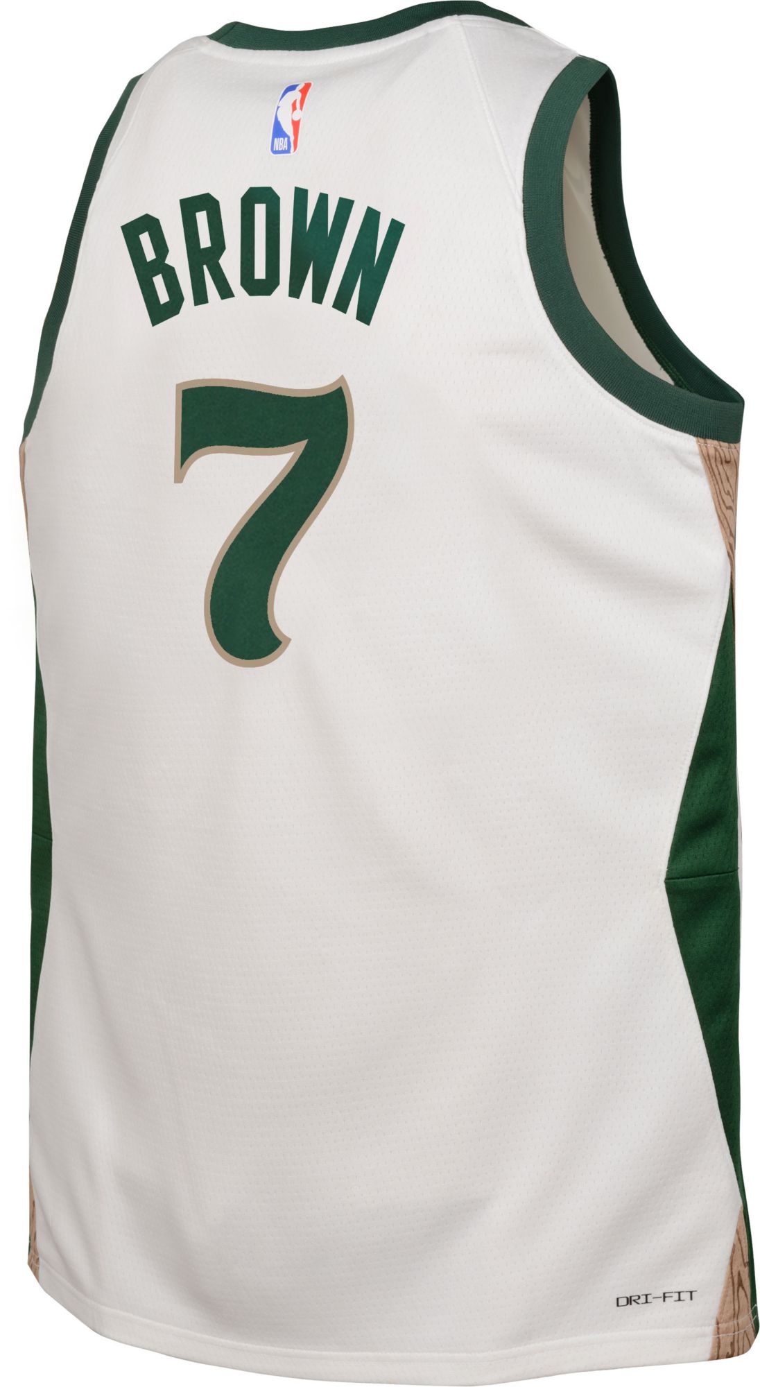 Nike Youth 2023-24 City Edition Boston Celtics Jaylen Brown #7 Swingman Jersey