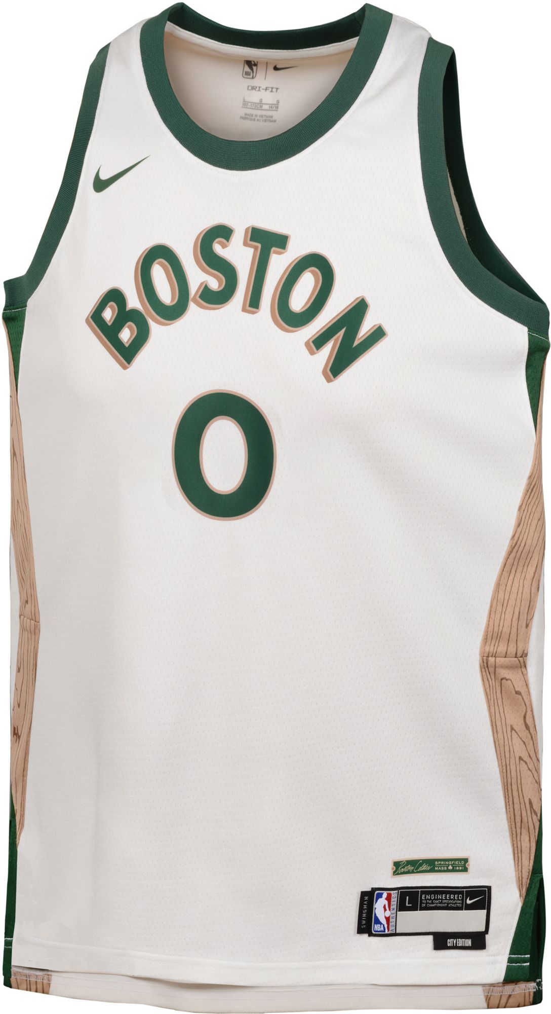 Nike Youth 2023-24 City Edition Boston Celtics Jayson Tatum #0 Swingman Jersey