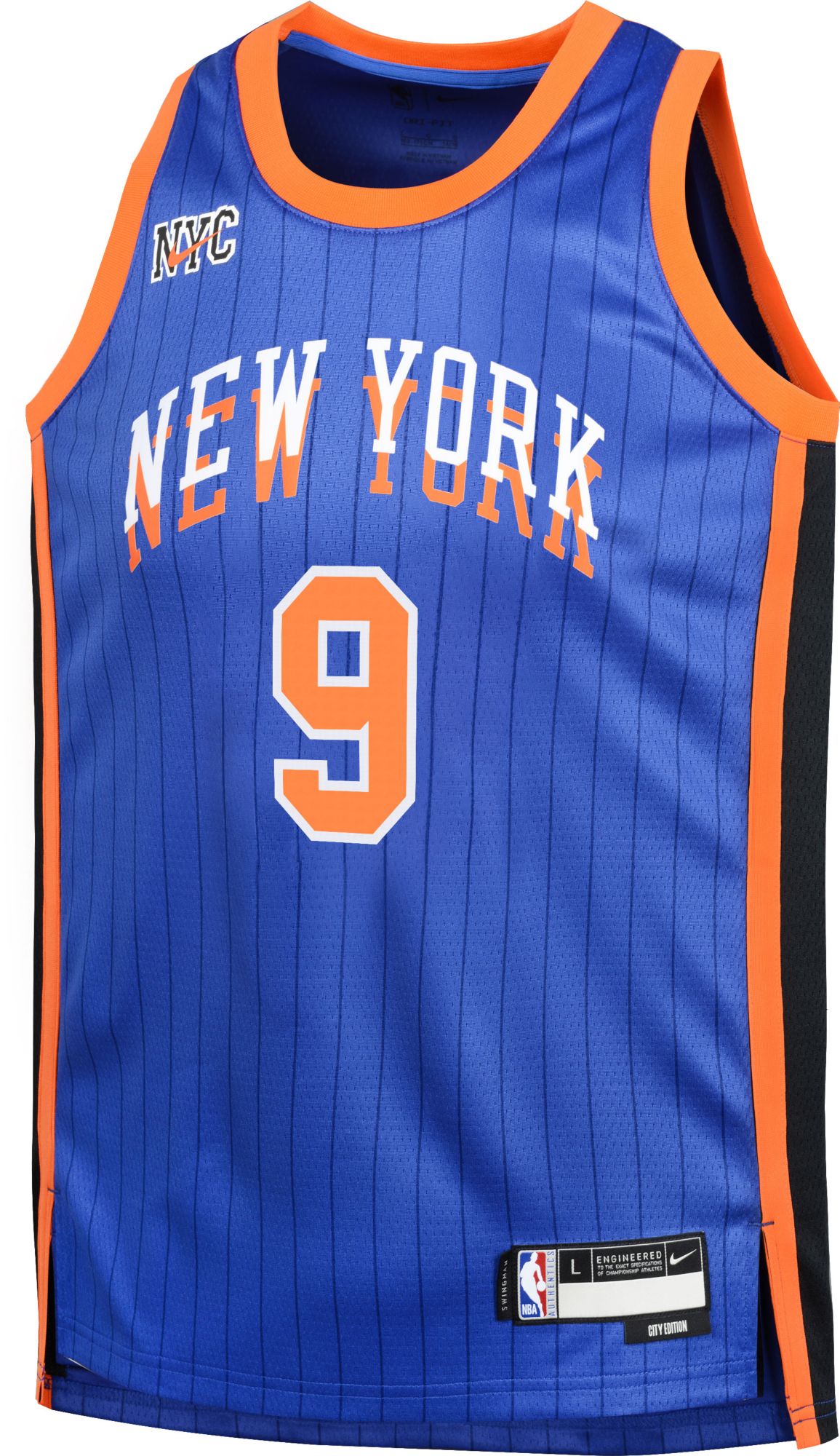 New York Knicks Kids' RJ Barrett City Edition Basketball Jersey, NBA