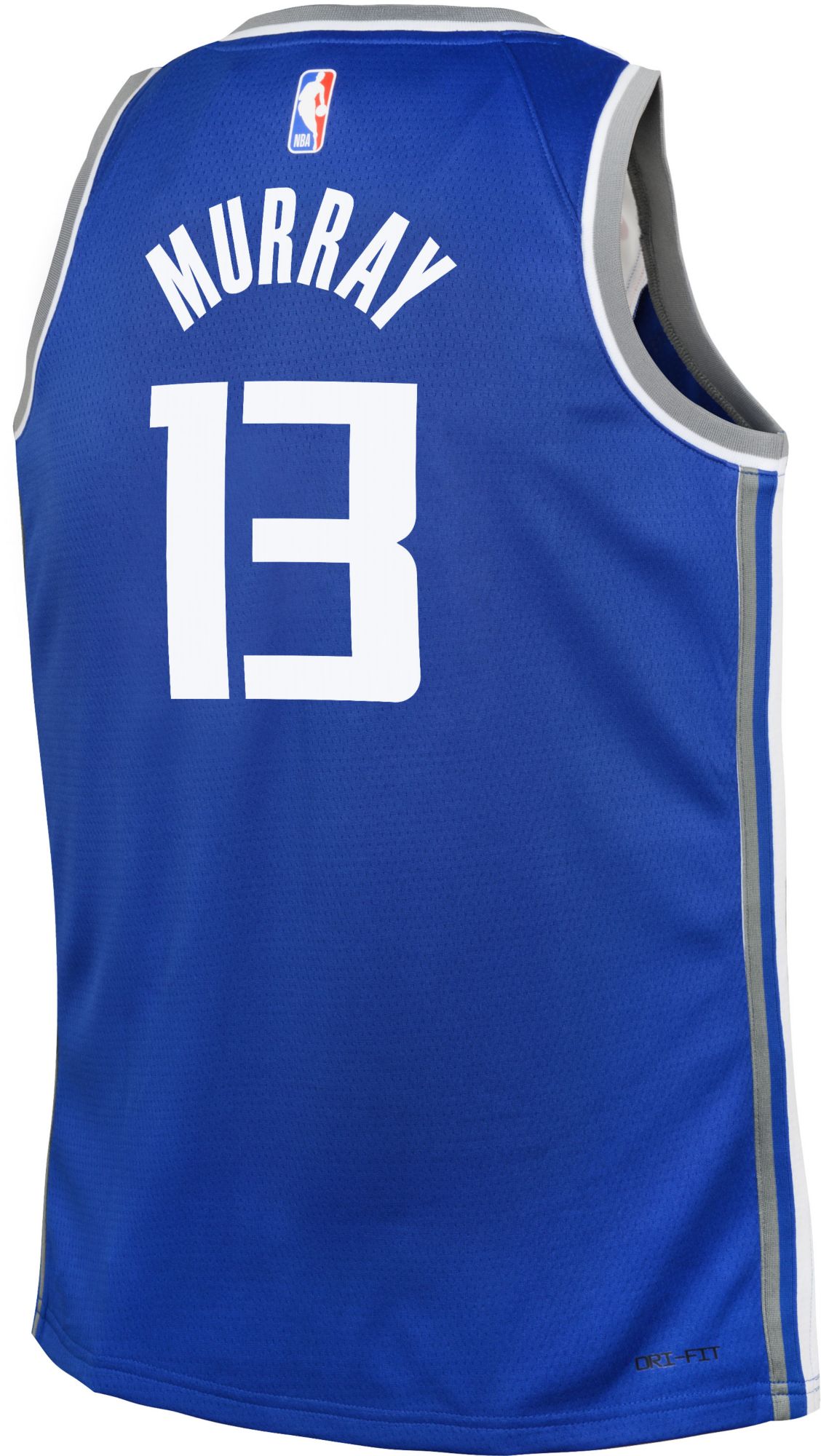 Nike Youth 2023-24 City Edition Sacramento Kings Keegan Murray #13 Blue Swingman Jersey