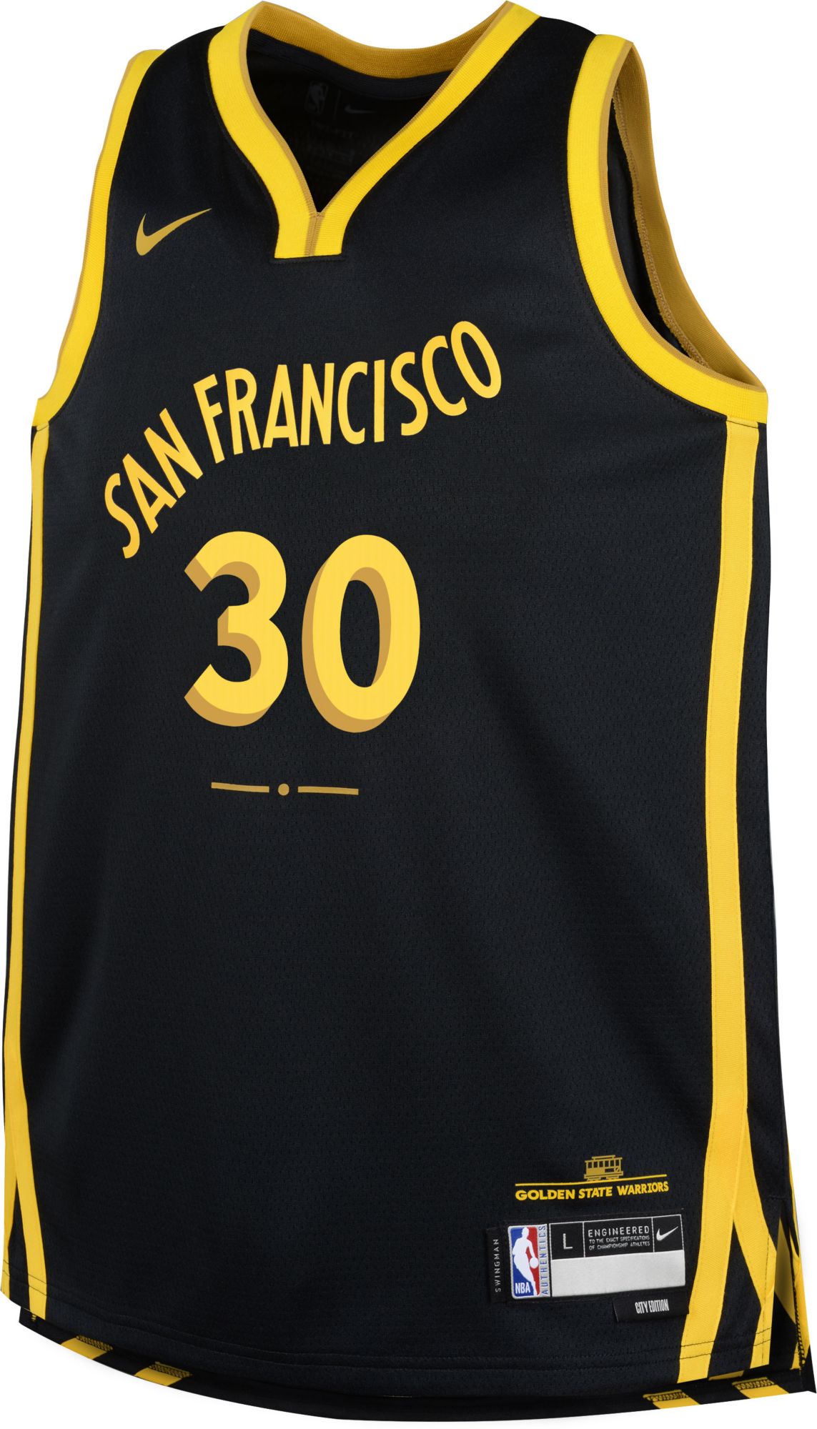 stephen curry jersey youth xl