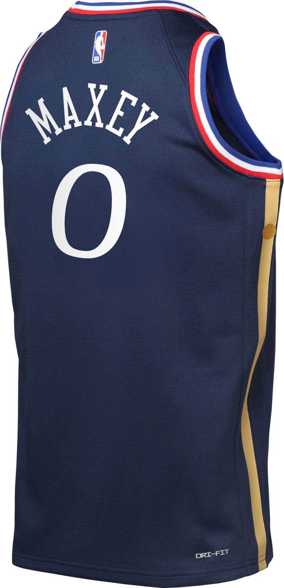 Nike Youth 2025-26 City Edition Philadelphia 76ers Tyrese Maxey #0 Swingman Jersey product image