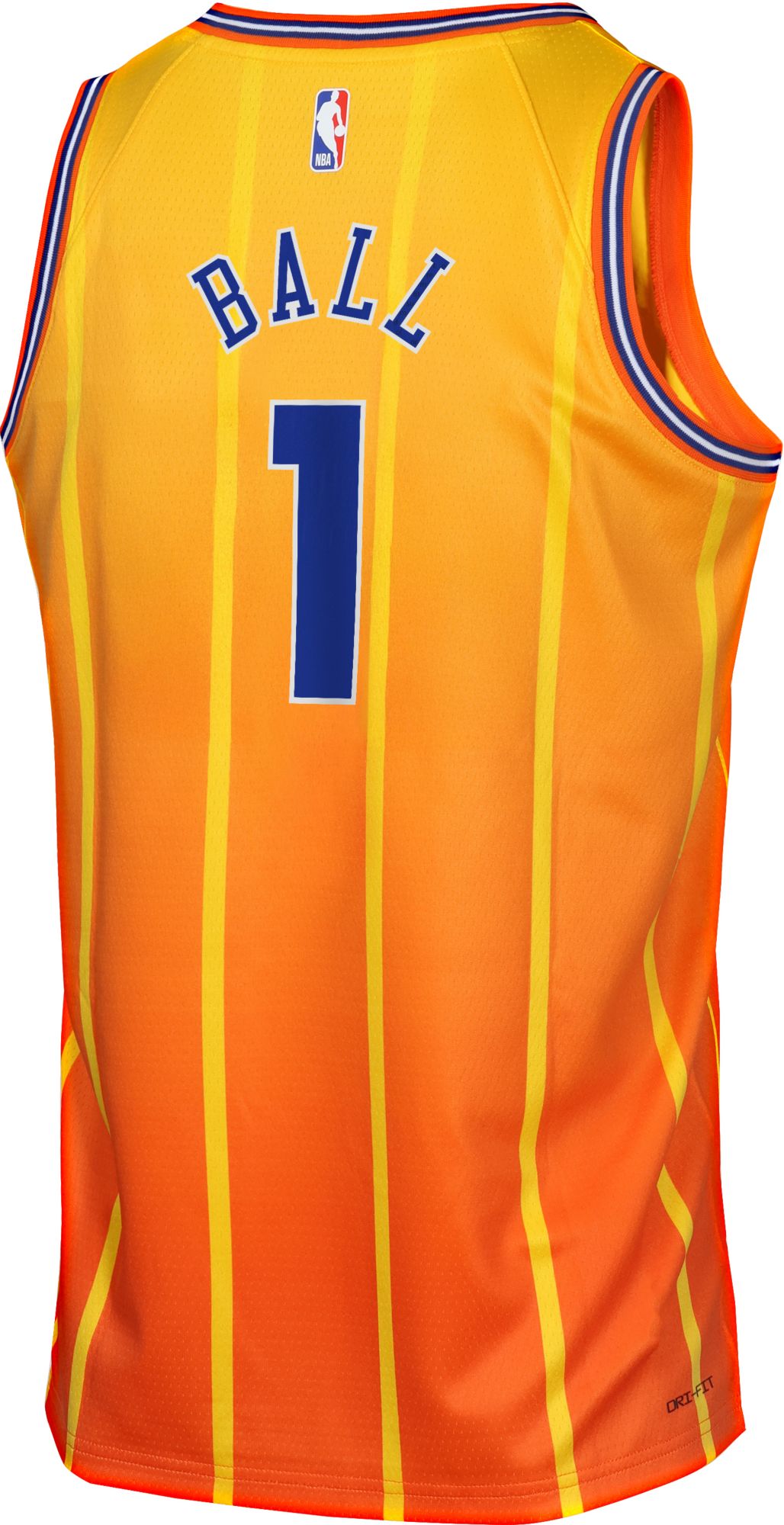 Jordan Youth 2025-26 City Edition Charlotte Hornets LaMelo Ball #1 Swingman Jersey product image