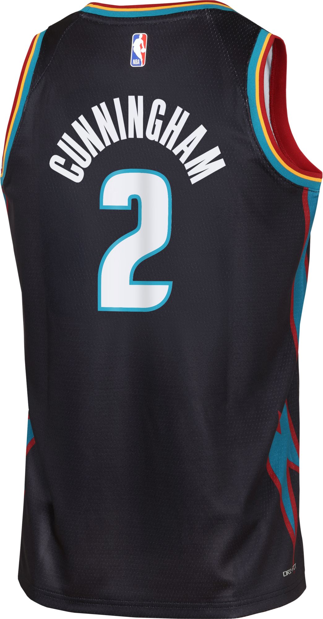Nike Youth 2025-26 City Edition Detroit Pistons Cade Cunningham #2 Swingman Jersey product image