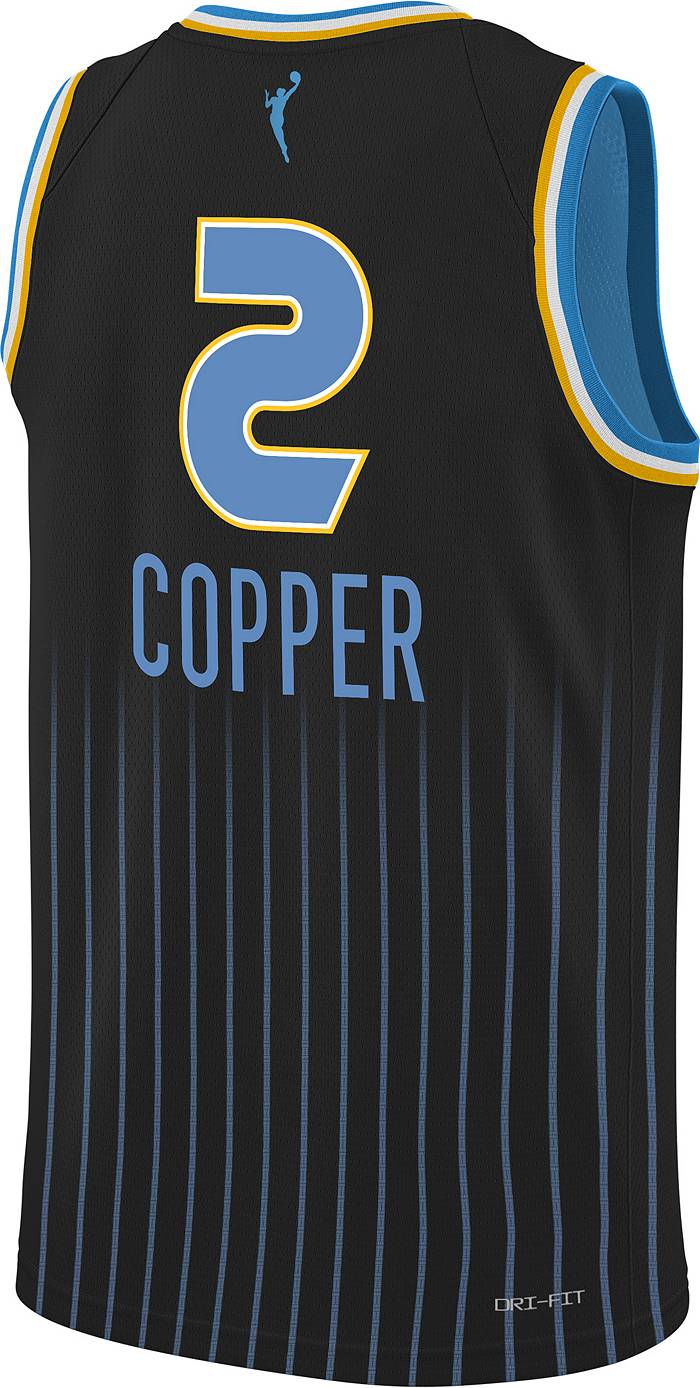 Men's Kahleah Copper Black Chicago Sky 2021 Explorer Edition Victory Player  Jersey