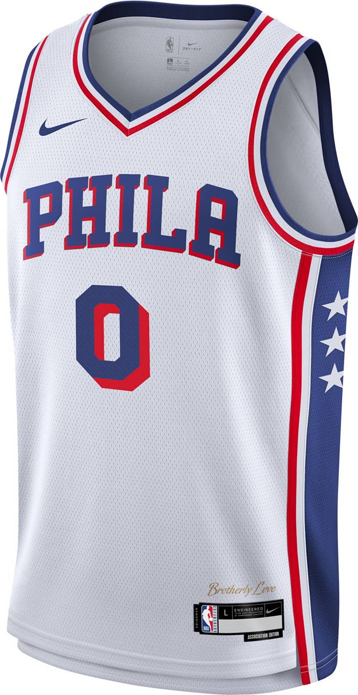 Philadelphia 76ers Nike City Edition Swingman Jersey - Custom - Mens