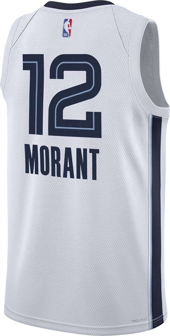 Outerstuff Ja Morant Memphis Grizzlies Light Blue #12 Youth 8-20 Alternate Edition Swingman Player Jersey