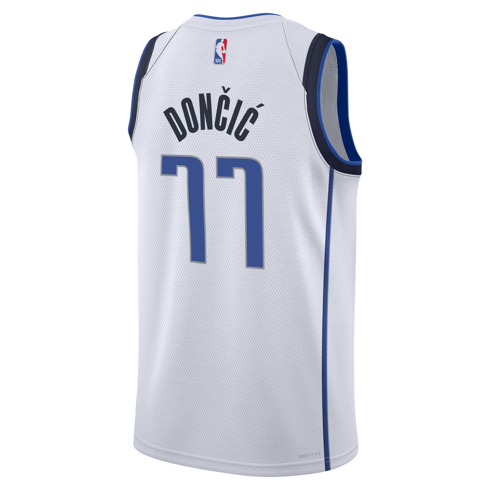Nike Youth Dallas Mavericks Luka Doncic #77 White Swingman Jersey product image