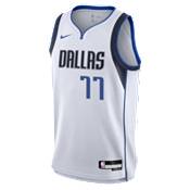 Nike Youth Dallas Mavericks Luka Doncic #77 Navy Dri-FIT Swingman Jersey