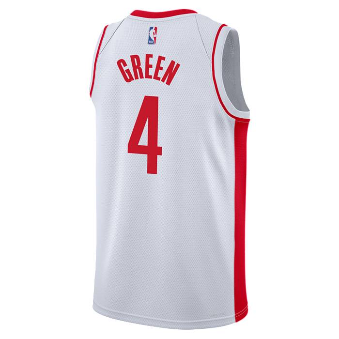 Nike Jalen Green White Houston Rockets Swingman Jersey
