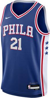 Youth S (8) Nike Joel Embiid Philadelphia 76ers Icon Edition Swingman Jersey