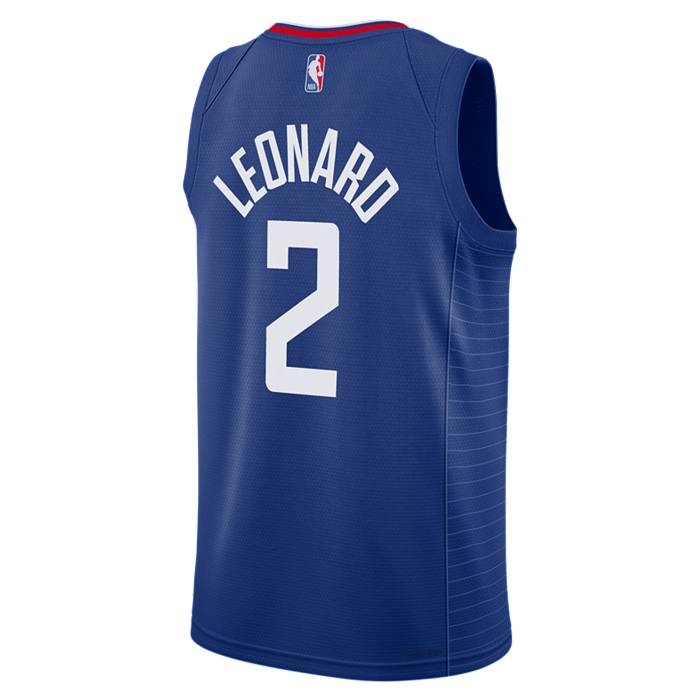 Nike Youth Los Angeles Clippers Kawhi Leonard #2 Blue Swingman Jersey