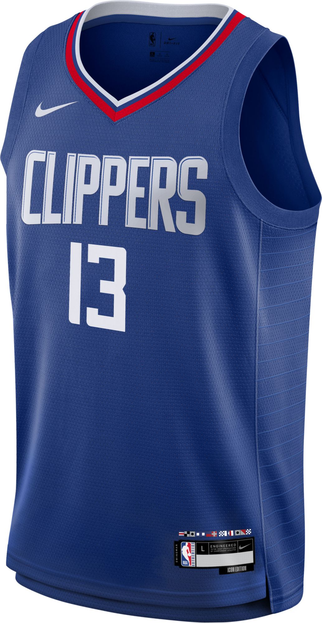 Nike Youth Los Angeles Clippers Paul George #13 Blue Swingman Jersey