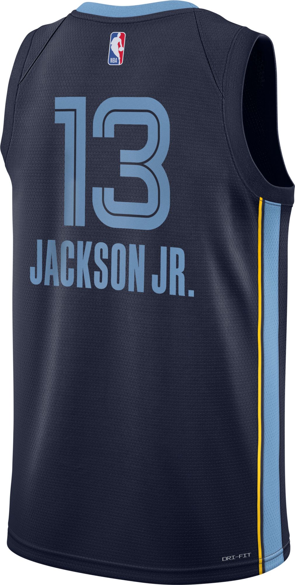 Grizzlies No13 Jaren Jackson Jr. White Youth Basketball Swingman Association Edition Jersey