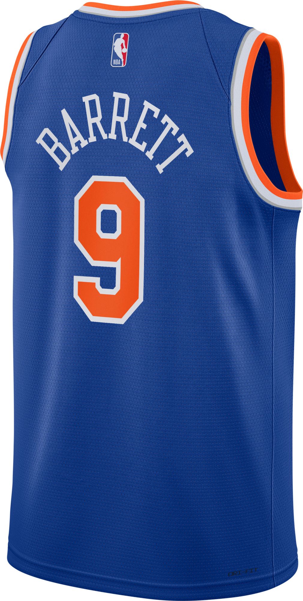 Dick's Sporting Goods Nike Youth New York Knicks RJ Barrett #9 Navy Dri ...