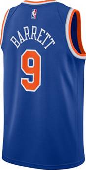 Nike Youth New York Knicks RJ Barrett #9 Blue Swingman Jersey product image
