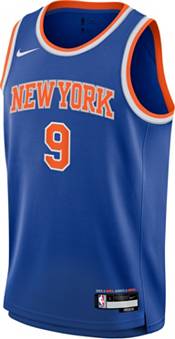Nike Youth New York Knicks RJ Barrett #9 Blue Swingman Jersey product image