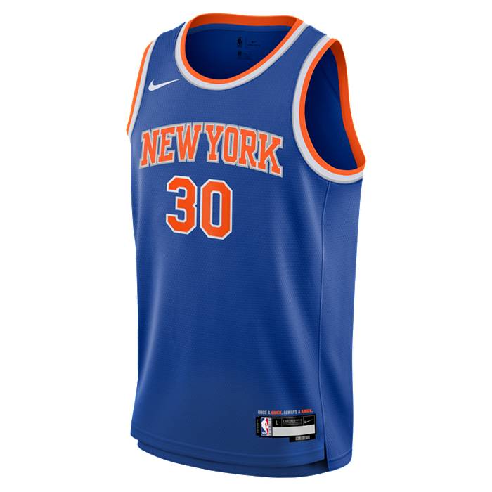 Outerstuff Nike Youth New York Knicks Blue Starting 5 Shorts, Boys', Medium