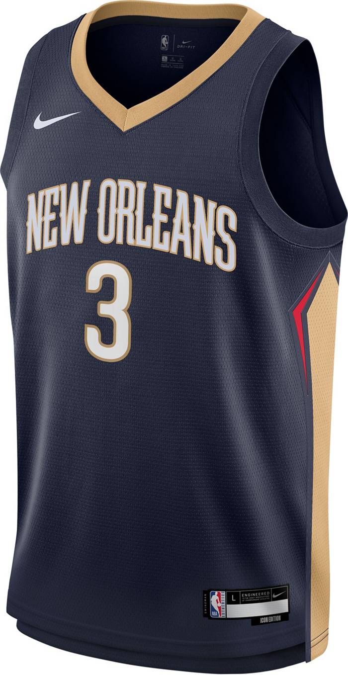 Fanatics New Orleans Pelicans C.J. McCollum #3 Youth T Shirt Red
