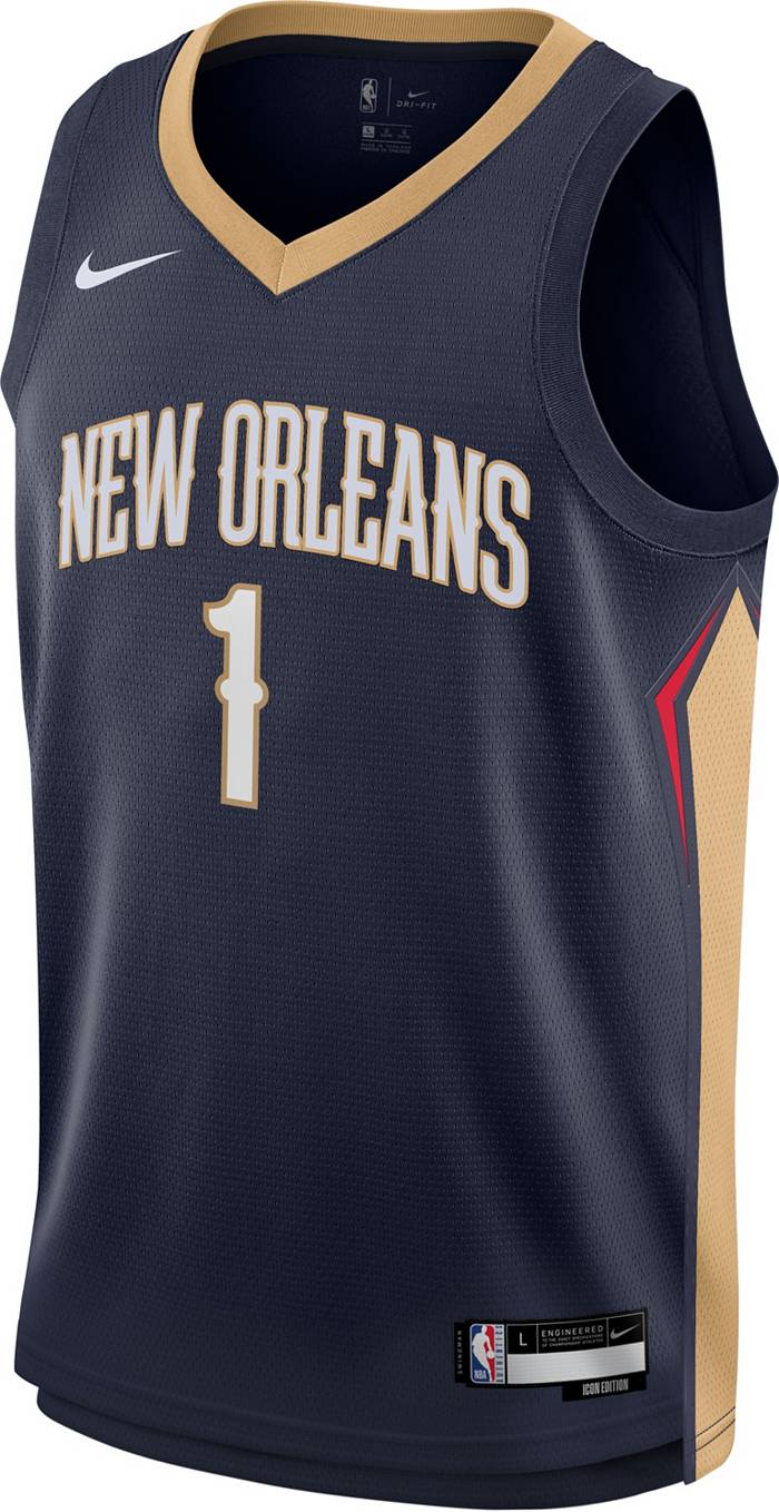Nike Boys' New Orleans Pelicans Zion Williamson 1 Icon Swingman