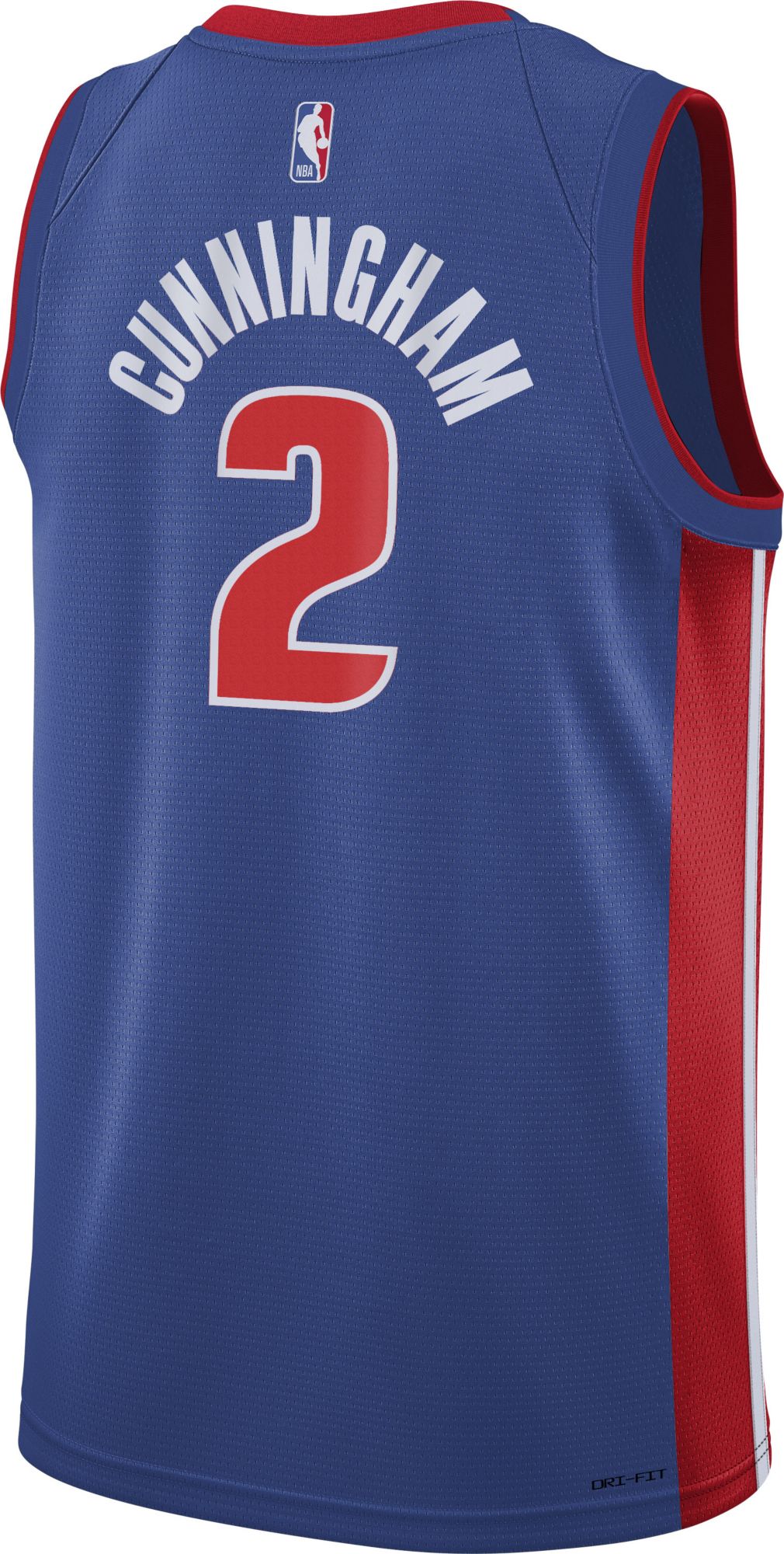 Nike Youth Detroit Pistons Cade Cunningham #2 Blue Swingman Jersey product image