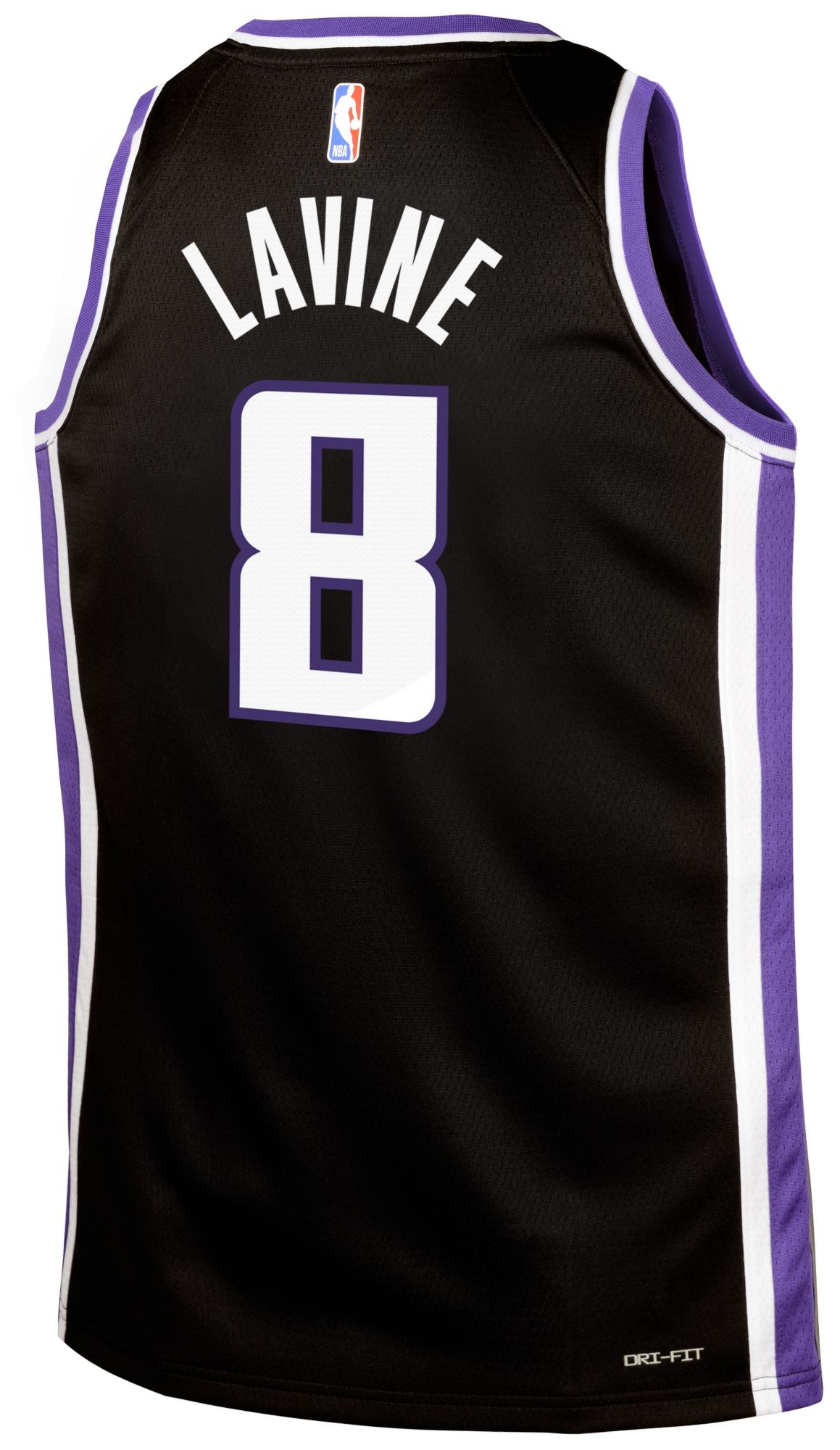 Nike Youth Sacramento Kings Zach LaVine #8 Black Swingman Icon Jersey product image