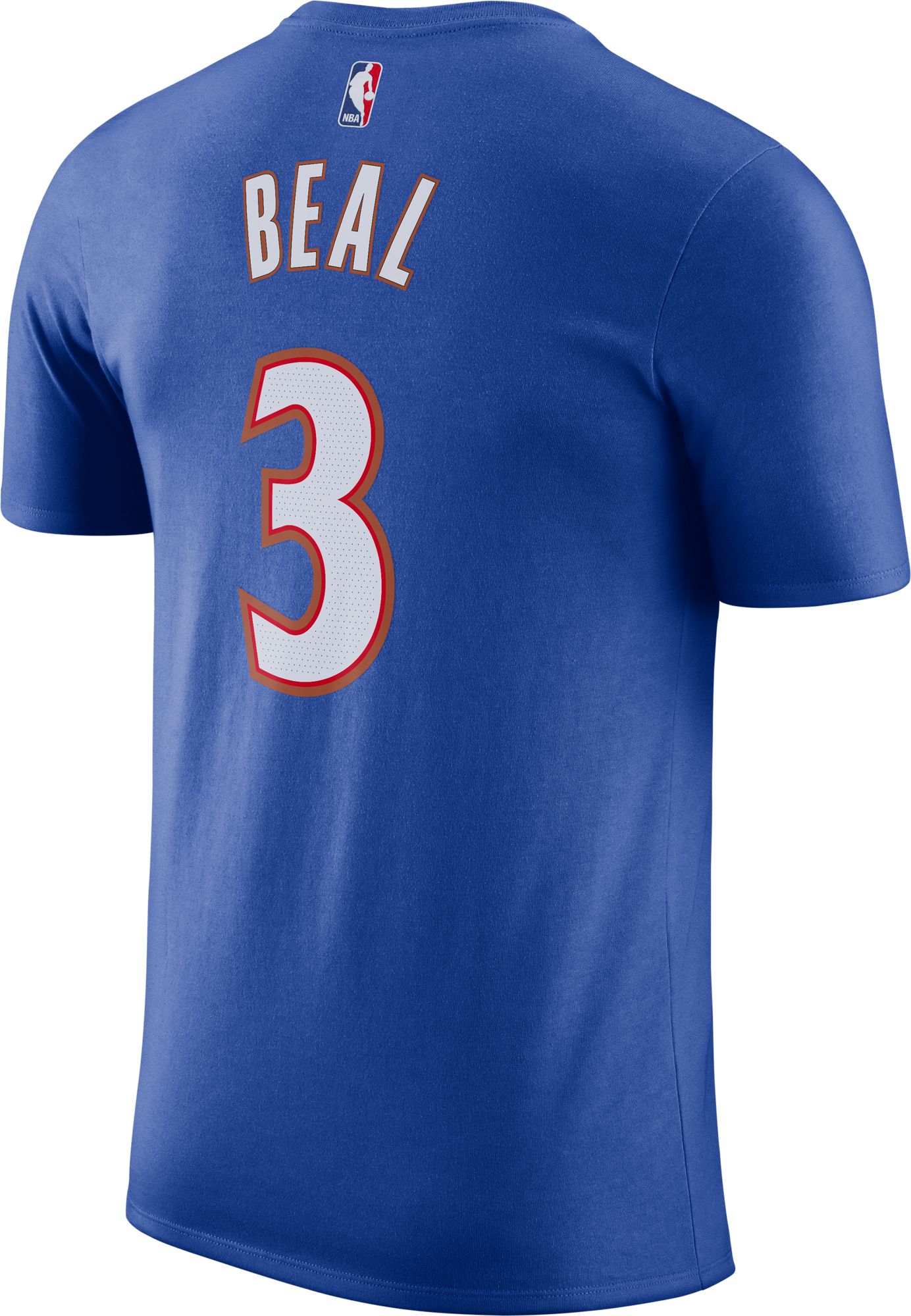 Nike Youth 2021-22 City Edition Washington Wizards Bradley Beal #3 Royal Player T-Shirt product image