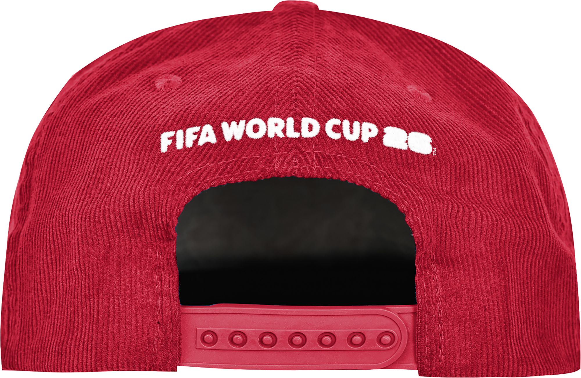 Outerstuff Adult Spain 2026 Red Adjustable Snapback Hat product image