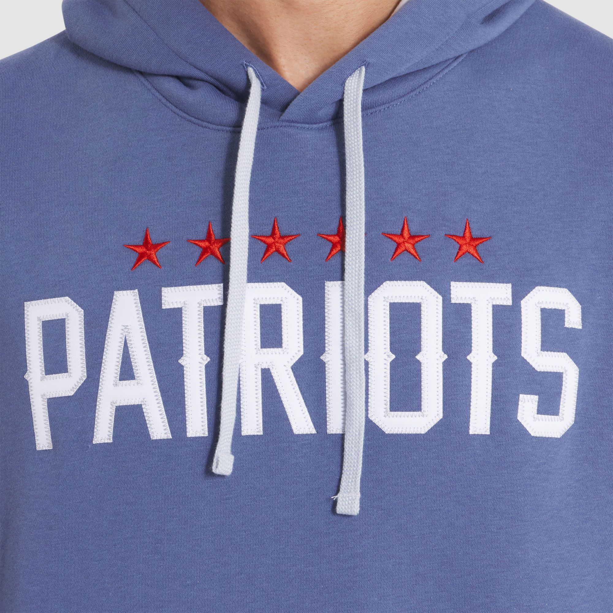 Nike Men's New England Patriots NFL Rivalries Diffused Blue Pullover Hoodie product image