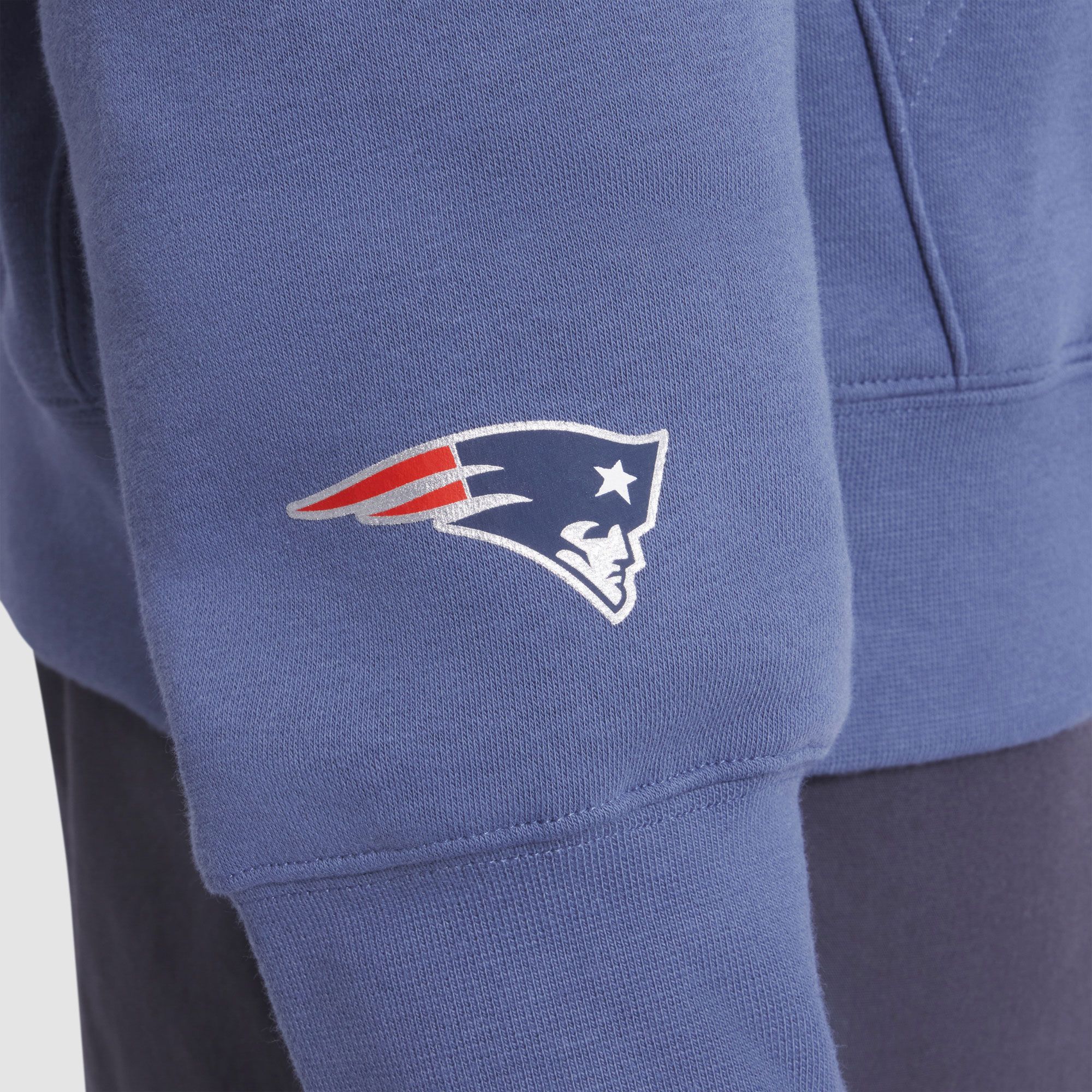 Nike Men's New England Patriots NFL Rivalries Diffused Blue Pullover Hoodie product image