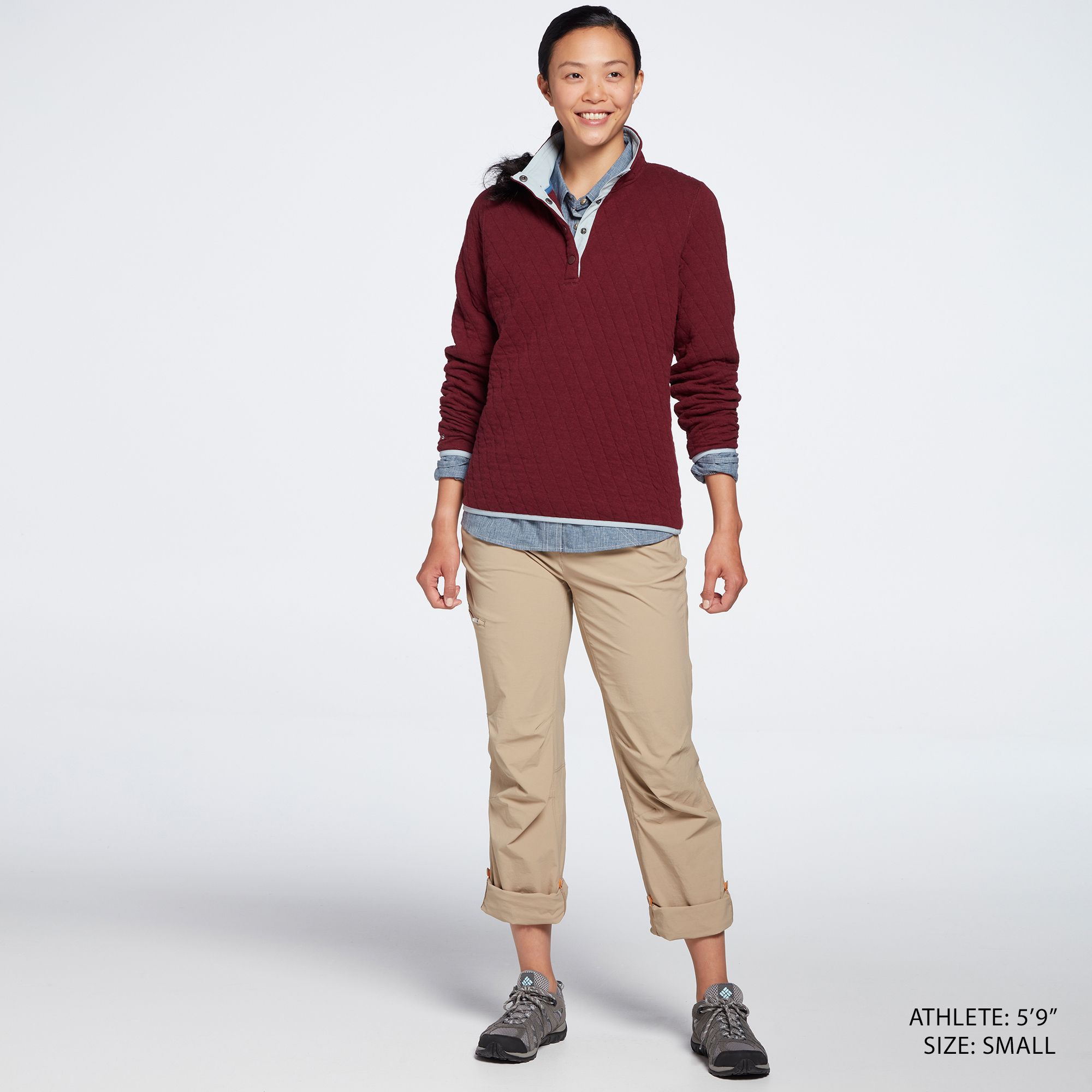 Orvis Women's Outdoor Quilted Snap Sweatshirt product image