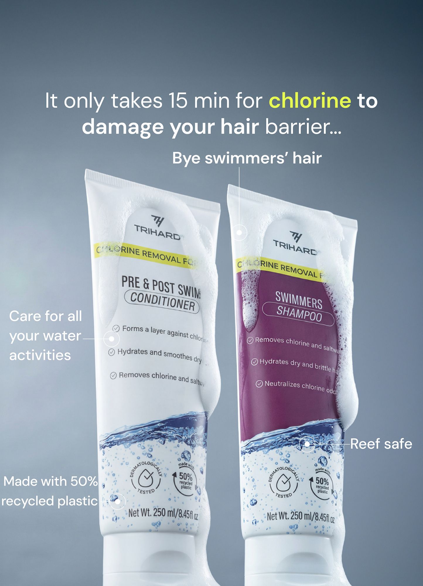 TRIHARD Swimmers' Hair Comb-O Kit product image